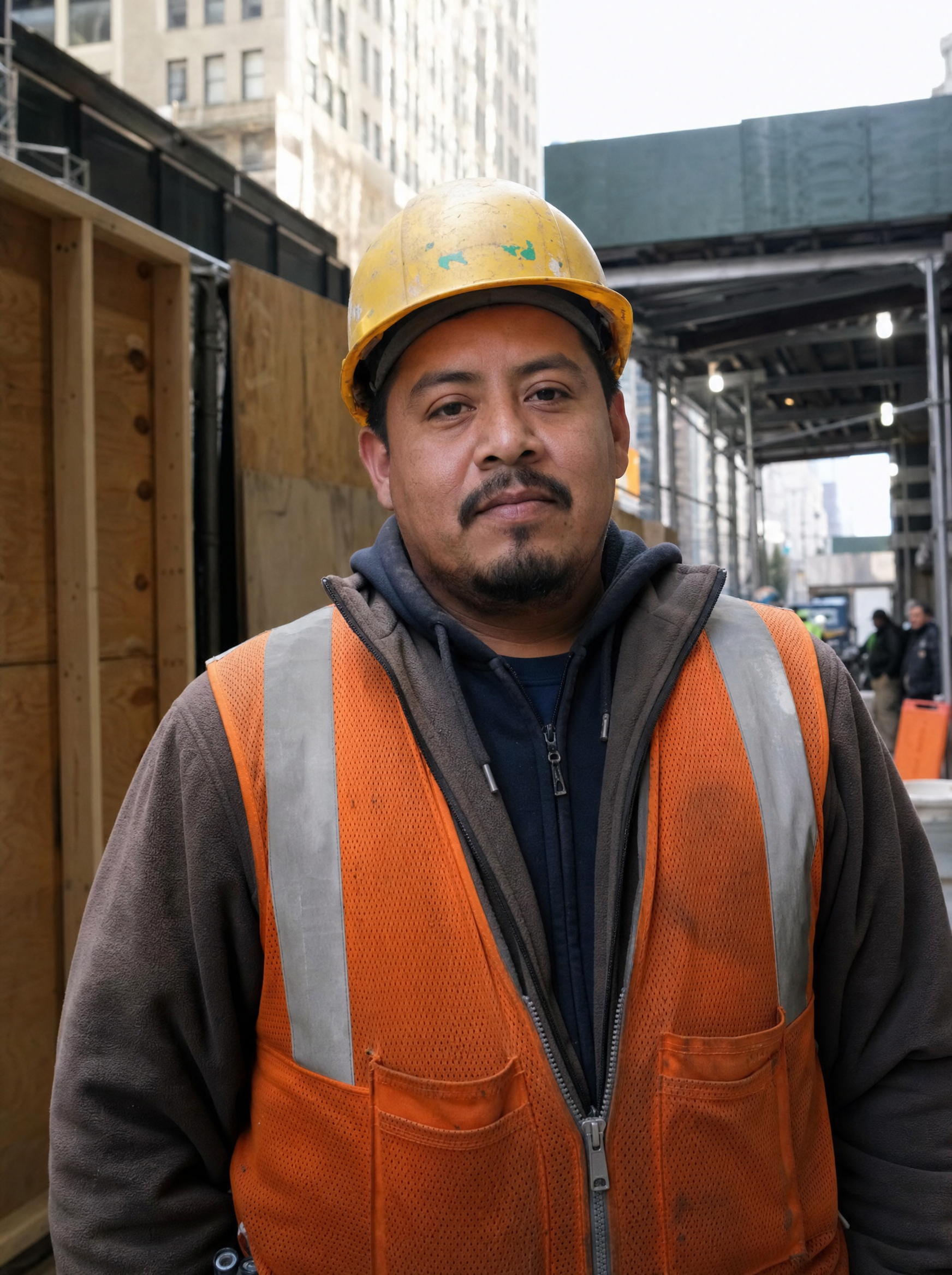 Construction worker in NYC